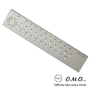 Szögletes húzóvas 5/F - 5 - 2 mm - O.M.O Italy