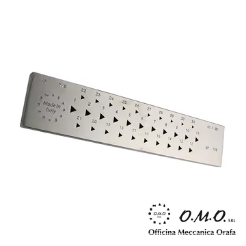 Háromszög húzóvas 7/B - 6 - 3 mm - O.M.O Italy