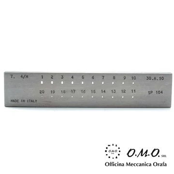 Ovális húzóvas 4/M - 3 - 1 mm - O.M.O Italy