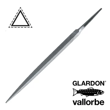 Háromszög kézi reszelő - 150mm - 0 - Vallorbe