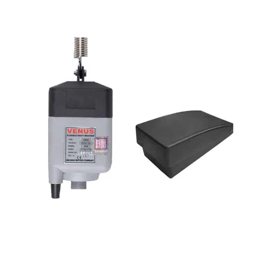 Ostoros fúró / függő motor ostorral, pedállal (200W)