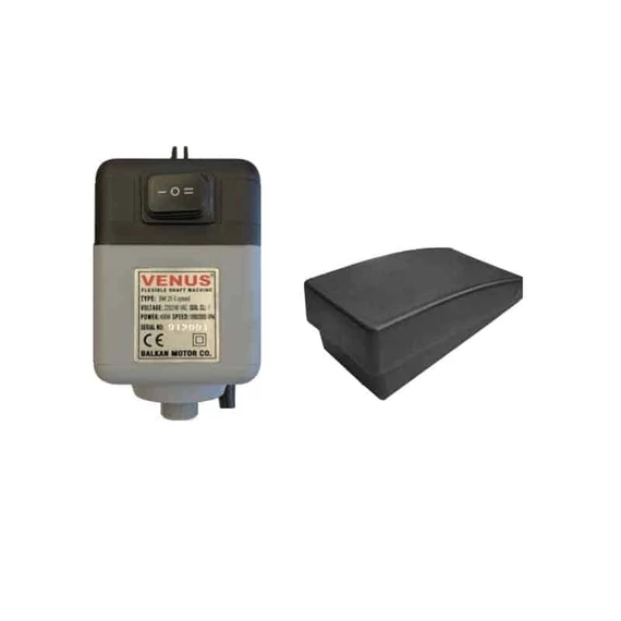 Ostoros fúró / függő motor ostorral, pedállal (400W)