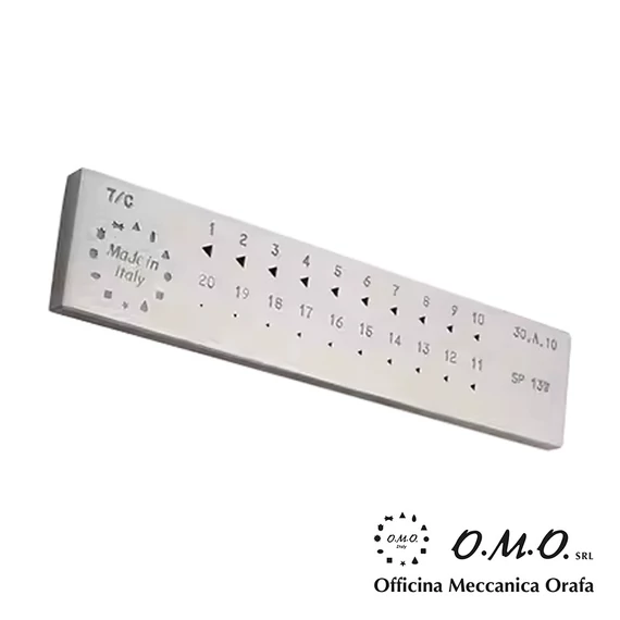 Háromszög húzóvas 7/C - 3 - 1 mm - O.M.O Italy
