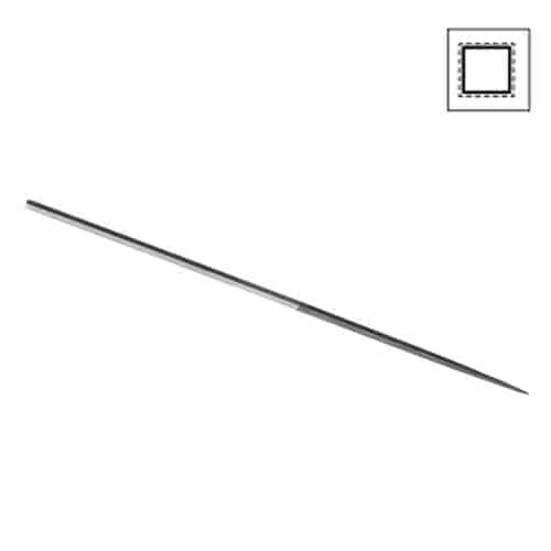 Négyszög tűreszelő (160mm)